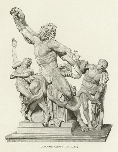 Laocoon csoport, Vatikán alkotó: American School