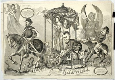 Vezetés, követés, lázadás, 1864 alkotó: American School