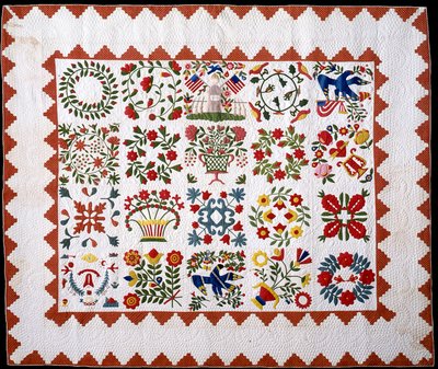 Major Ringgold Album Quilt alkotó: American School