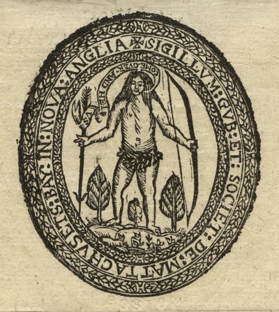 Massachusetts Bay Colony Seal alkotó: American School