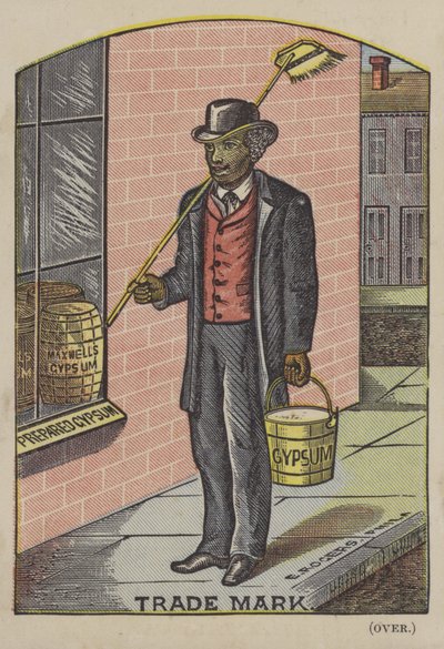 Maxwell gipsz (chromolitho) alkotó: American School