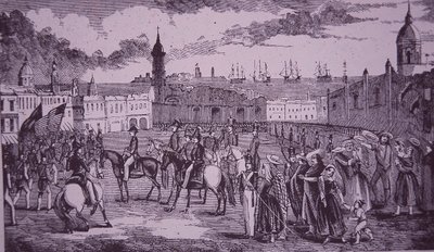Mexikói-amerikai háború (1846-48), Veracruz átadása alkotó: American School
