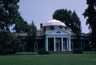 Monticello, Thomas Jefferson tervezte alkotó: American School