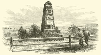 Emlékmű a grovetoni csatamezőn, 1862. augusztus alkotó: American School