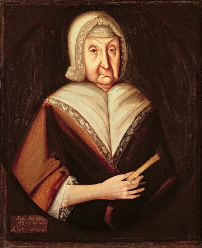William Pollard asszony (Anne Dison), 1721 alkotó: American School