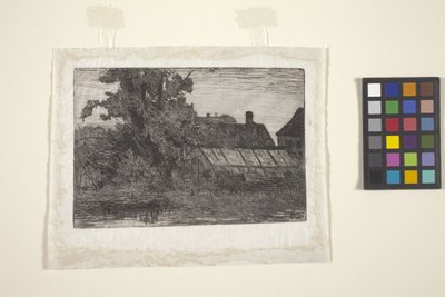 München (rézkarc és akvatinta) alkotó: American School