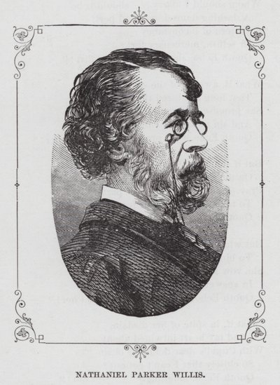 Nathaniel Parker Willis (metszet) alkotó: American School