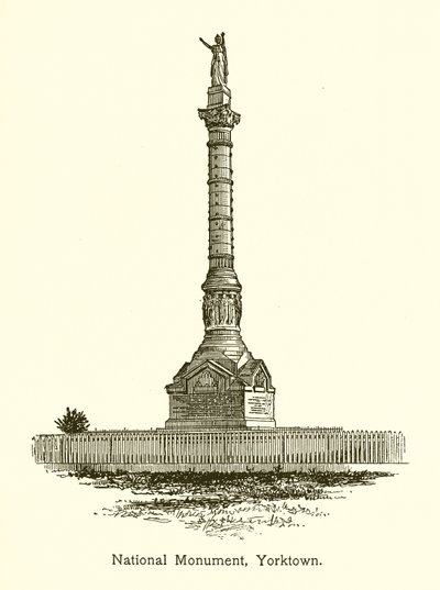 Nemzeti emlékmű, Yorktown alkotó: American School