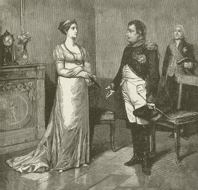 Napóleon bejelentette Josephine-nek a válását alkotó: American School