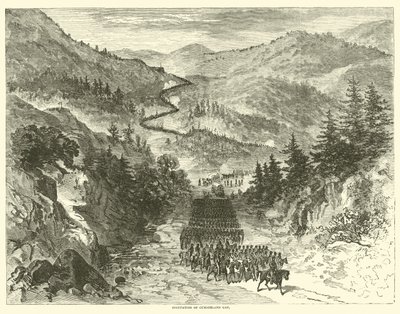 Cumberland Gap elfoglalása, 1863. szeptember alkotó: American School