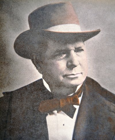 Oliver Fisher Winchester (1810-80) (színes fotó) alkotó: American School
