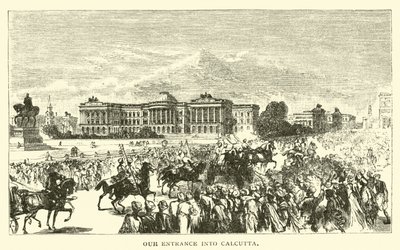 Belépésünk Kalkuttába alkotó: American School