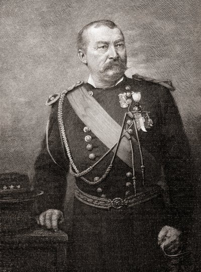 Philip Henry Sheridan, a „The Century Illustrated Monthly Magazine”-ból, 1884-ben (fametszet) alkotó: American School