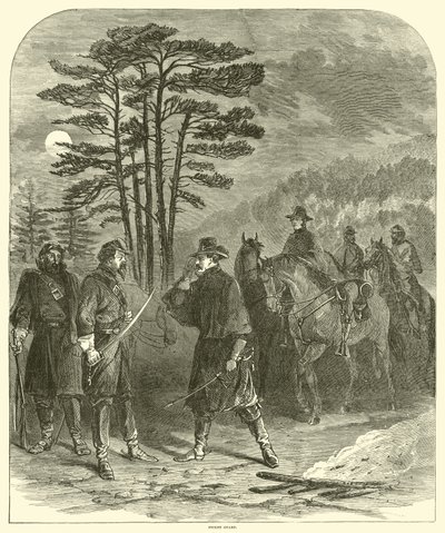 Piketőrség, 1863. január-április alkotó: American School