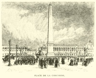 Place de la Concorde alkotó: American School