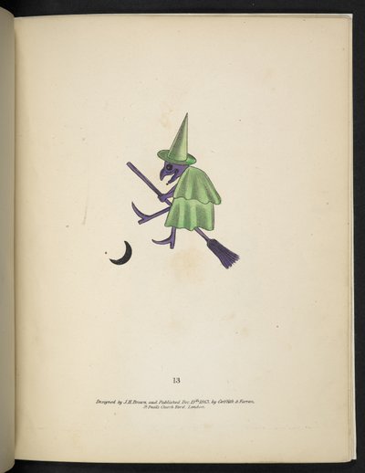 13. tábla. Egy boszorkány, a 