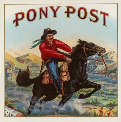 Pony Post – Szivarcímke alkotó: American School