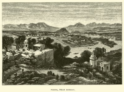 Poona, Bombay közelében alkotó: American School