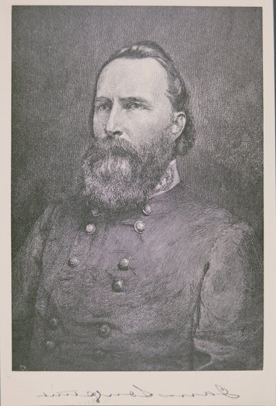 James Longstreet tábornok (1821-1904) portréja (litho) alkotó: American School