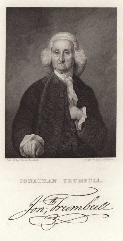 Jonathan Trumbell portréja alkotó: American School