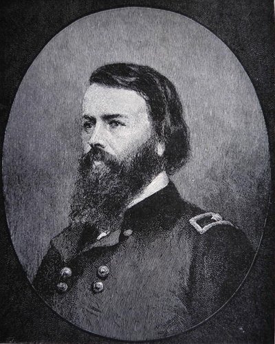 John Pope vezérőrnagy portréja (litho) alkotó: American School