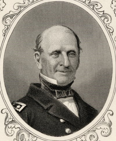 Silas Horton Stringham (1798-1876) portréja alkotó: American School