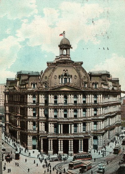 Posta, New York, 1900-2009 körül alkotó: American School