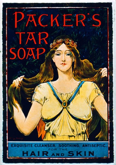 Reklámplakát Packers Tar Soap alkotó: American School