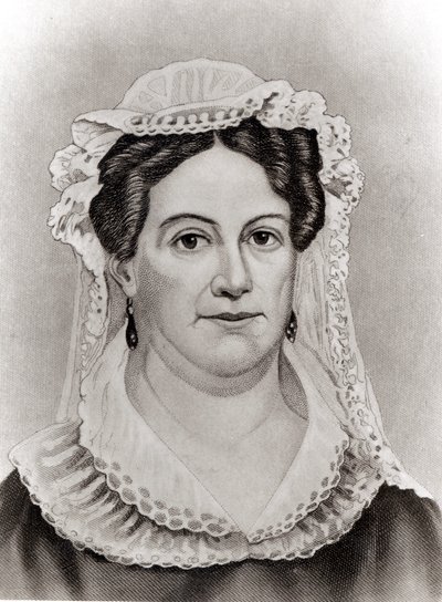 Rachel Jackson, Laura Carter Holloway Langford „A Fehér Ház hölgyei” című művéből, John Chester Buttre (1821-93) metszete, 1883 körül alkotó: American School