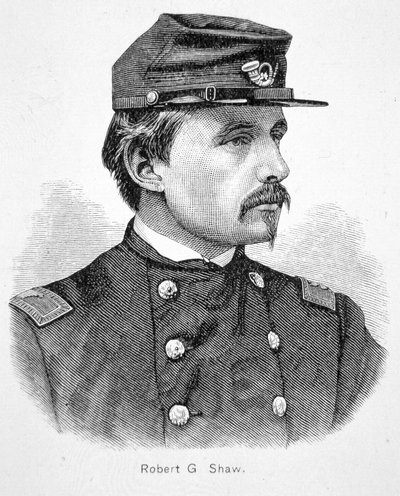 Robert Gould Shaw (1837-63) (metszet) alkotó: American School