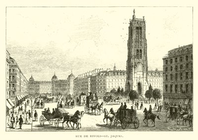 Rue de Rivoli, St Jacques alkotó: American School