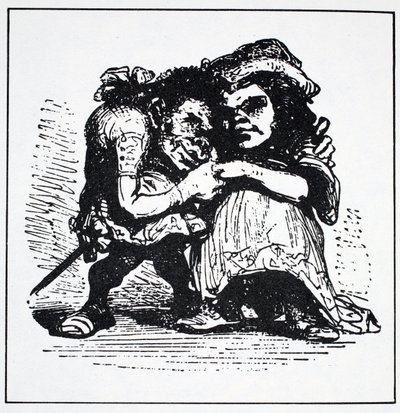 Skandináv tündék, Thomas Keightley (1789-1872) The World Guide to gnómok, tündérek, tündék és más kis emberek kalauzából, Megjelent 1880 (BW gravírozás) alkotó: American School