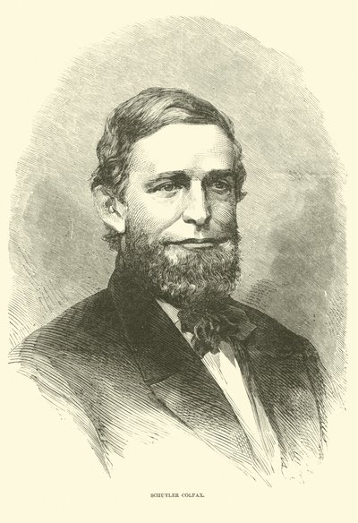 Schuyler Colfax, 1865. december alkotó: American School