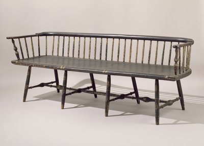 Settee, 1807-14 (festett juhar) alkotó: American School