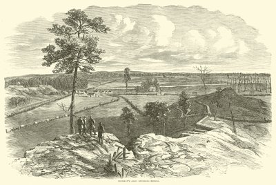 Sherman hadserege belép Resacába, 1864. május alkotó: American School
