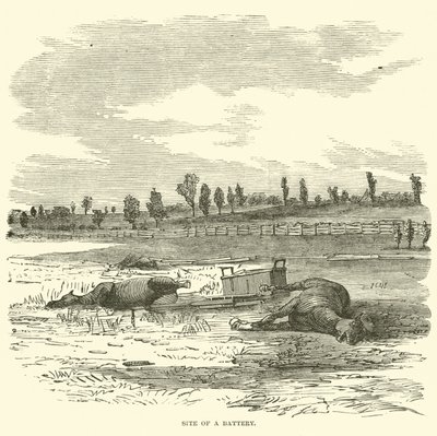 Egy akkumulátor helye, 1862. szeptember alkotó: American School