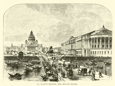 A Szent Izsák tér és a Szenátus Háza alkotó: American School