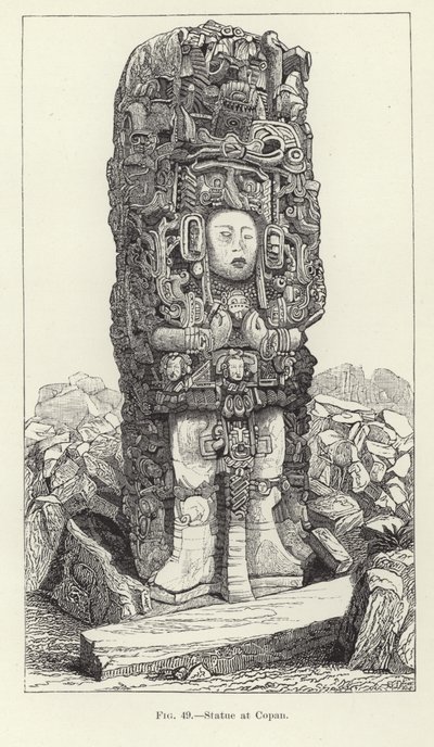 Copan szobra alkotó: American School