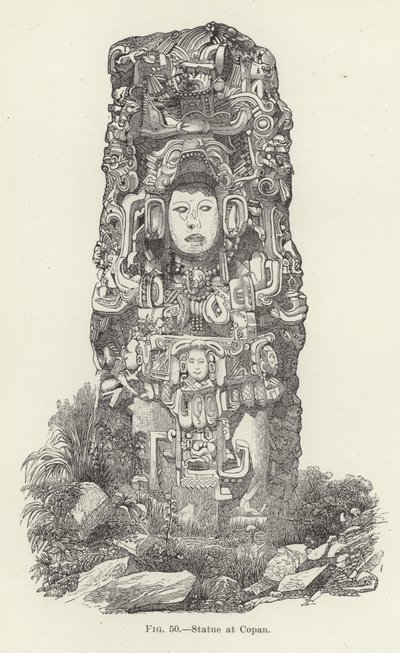 Copan szobra alkotó: American School