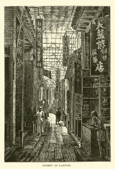 Utca Kantonban alkotó: American School