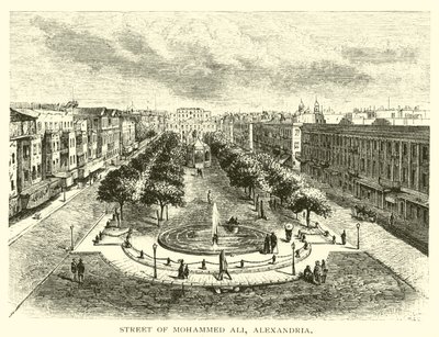 Mohammed Ali utcája, Alexandria alkotó: American School