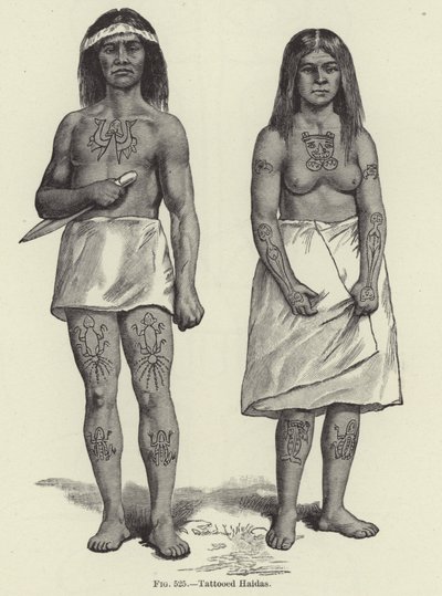 Tattooed Haidas alkotó: American School