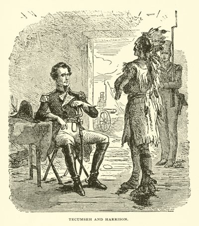 Tecumseh és Harrison alkotó: American School