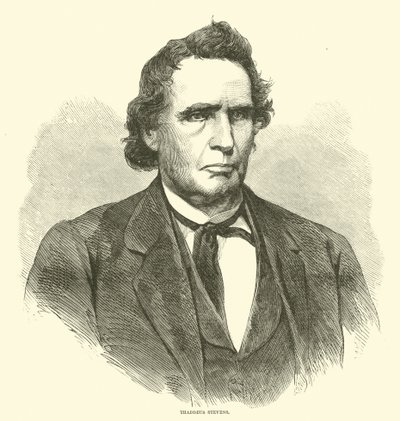 Thaddeus Stevens, 1866. január alkotó: American School