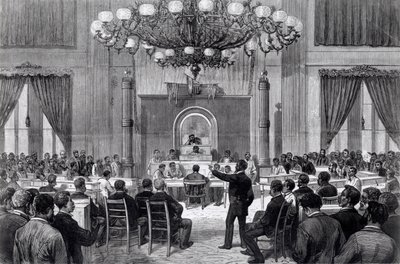 Színes Nemzeti Kongresszus Sessionban, Nashville, Tennessee, 1876. április 5–7., „Frank Leslie
