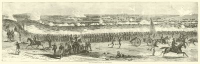 A Confederate Rout Winchesterben, 1864. szeptember alkotó: American School