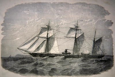 A konföderációs magánretró „Alabama” (litho) alkotó: American School