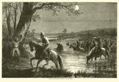 A Konföderáció átkel a Potomacon, 1862. szeptember alkotó: American School