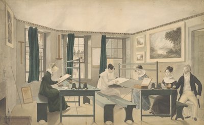 A rajzosztály, 1810-13 alkotó: American School