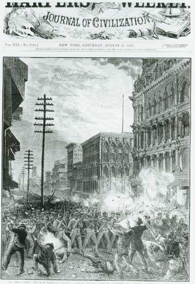 The Great Strike: A hatodik marylandi ezred, amely átverekedte magát Baltimore-on, a „Harper